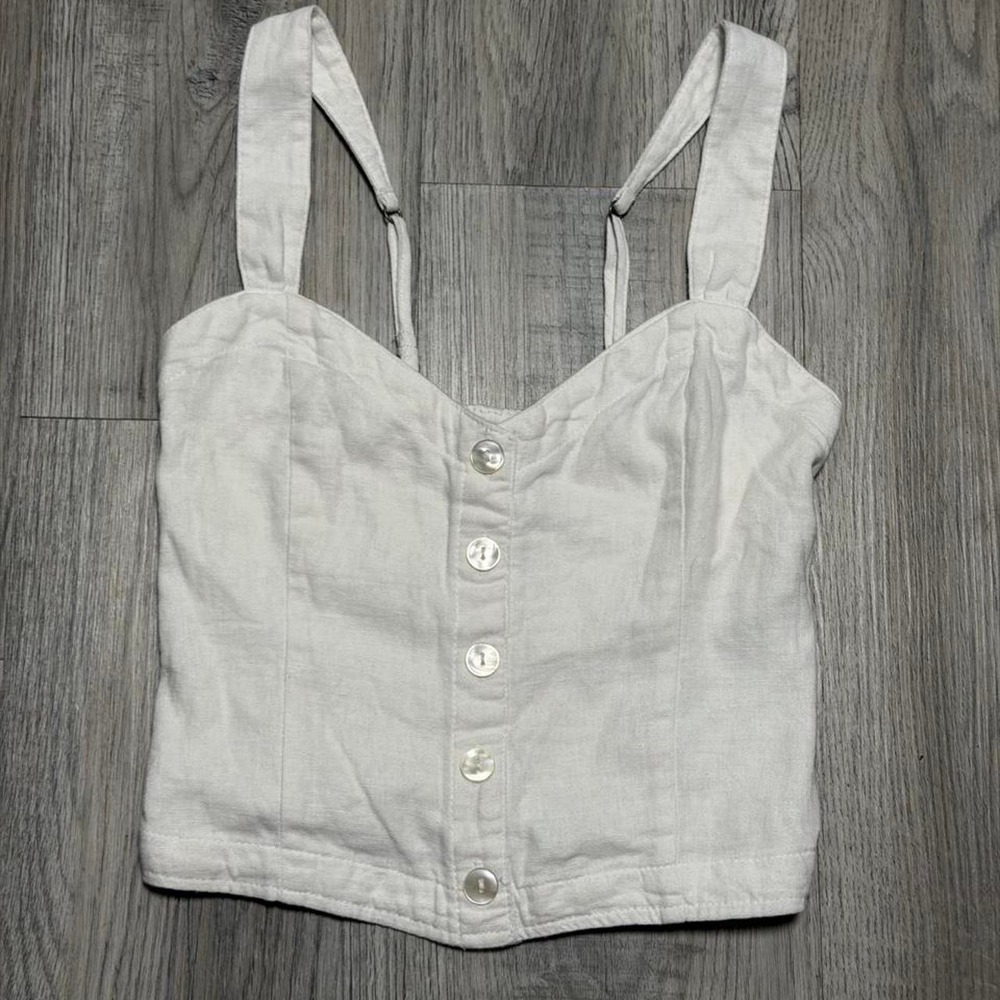 Abercrombie & Fitch Button Up Top Women Size S